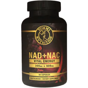 Hovedbilde NAD+NAC VITAL ENERGY 60 KAPSLER, TN