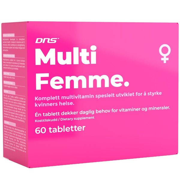 Multi Femme - Multivitamin for kvinner - 60 tabletter