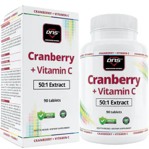 Hovedbilde Cranberry (Traneb&aelig;r) + Vitamin C - 90 tabletter
