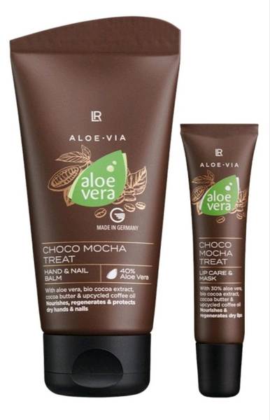 Aloe Vera Choco Mocha Treat Hand & Lip Sett